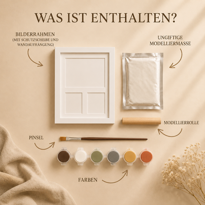 EverNear – Pfotenabdruck Erinnerungsset